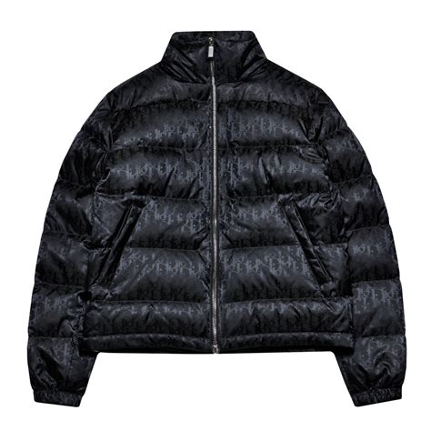 dior women puffer jacket|Dior oblique puffer jacket.